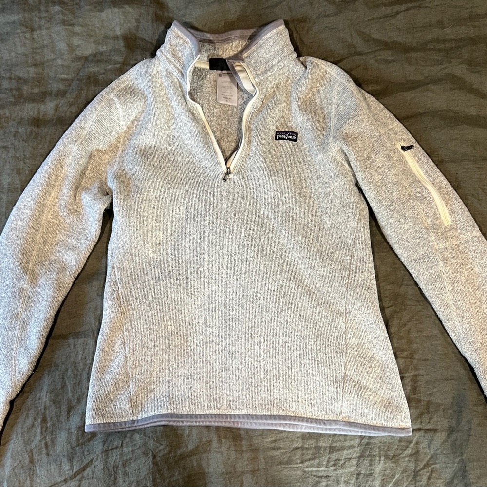 Patagonia Women's Gray Zip-Up Top